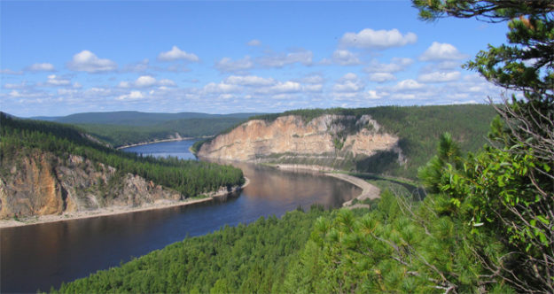 Lena River Famous places in Russia