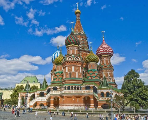 Famous places in Russia